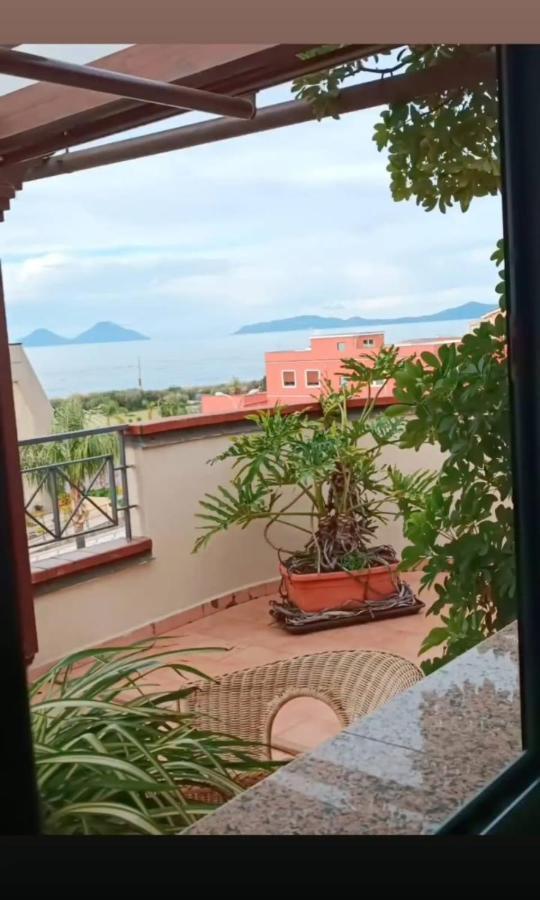 "Appartamento Del Mare Gliaca" Con Vista Isole Eolie,Ampia Terrazza,Wifi E Parcheggio Privato Gratuito Piraino Exteriér fotografie