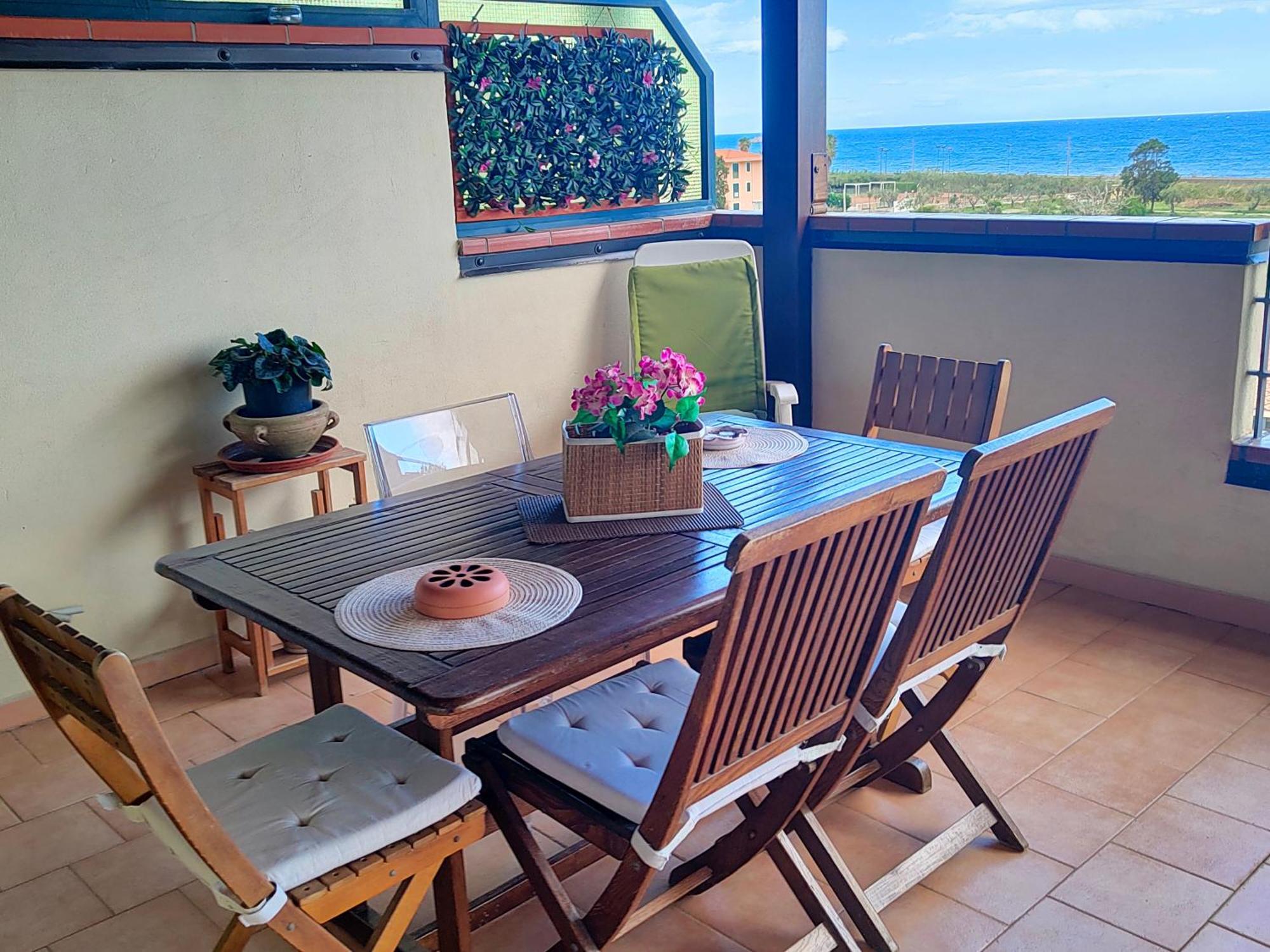 "Appartamento Del Mare Gliaca" Con Vista Isole Eolie,Ampia Terrazza,Wifi E Parcheggio Privato Gratuito Piraino Exteriér fotografie